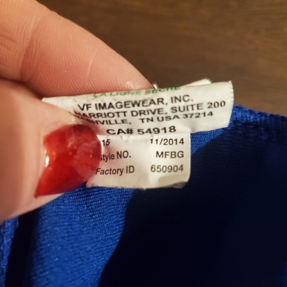 Kansas City Royals Majestic Blue and White Baseball Polyester Jersey Size Large - Picture 8 of 8